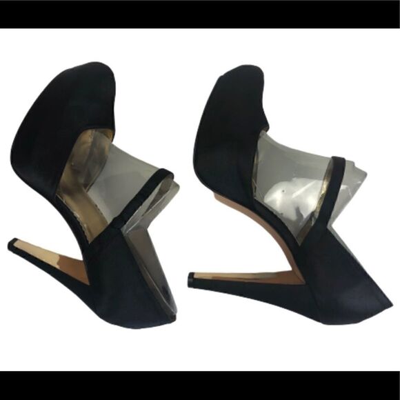 Report Signature Heel Black 4.5” Heels Satin Finish Size 8 - Picture 3 of 8